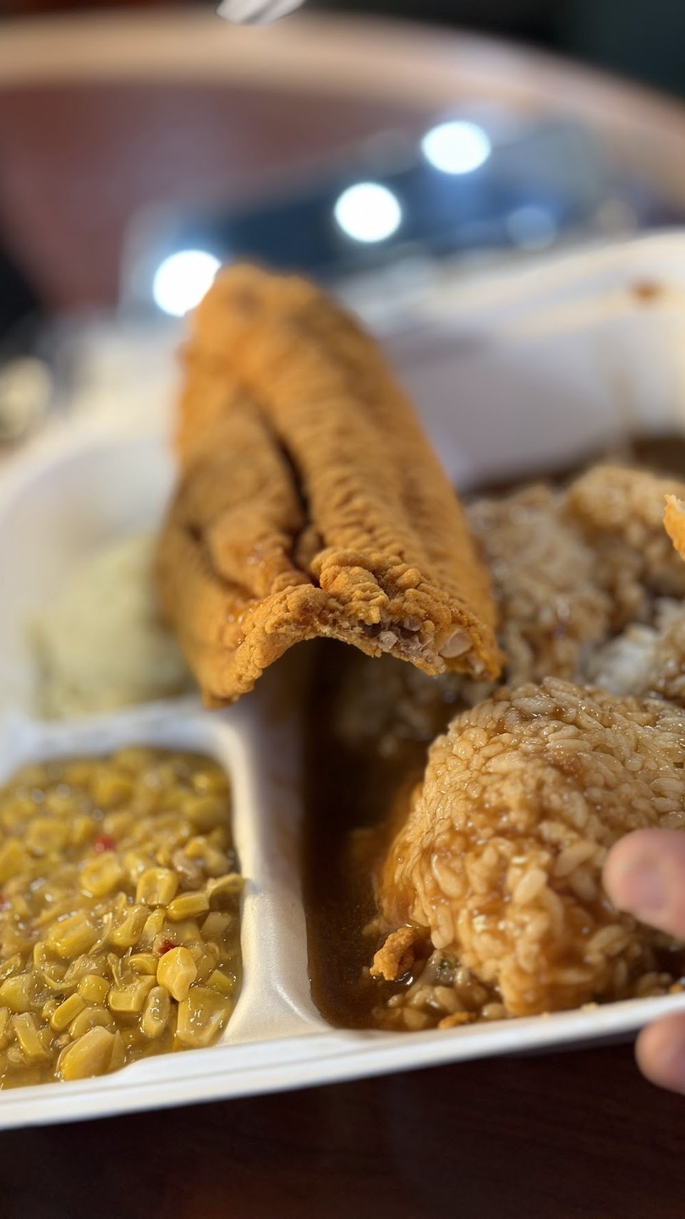 Fried Chicken and Yellow Rice